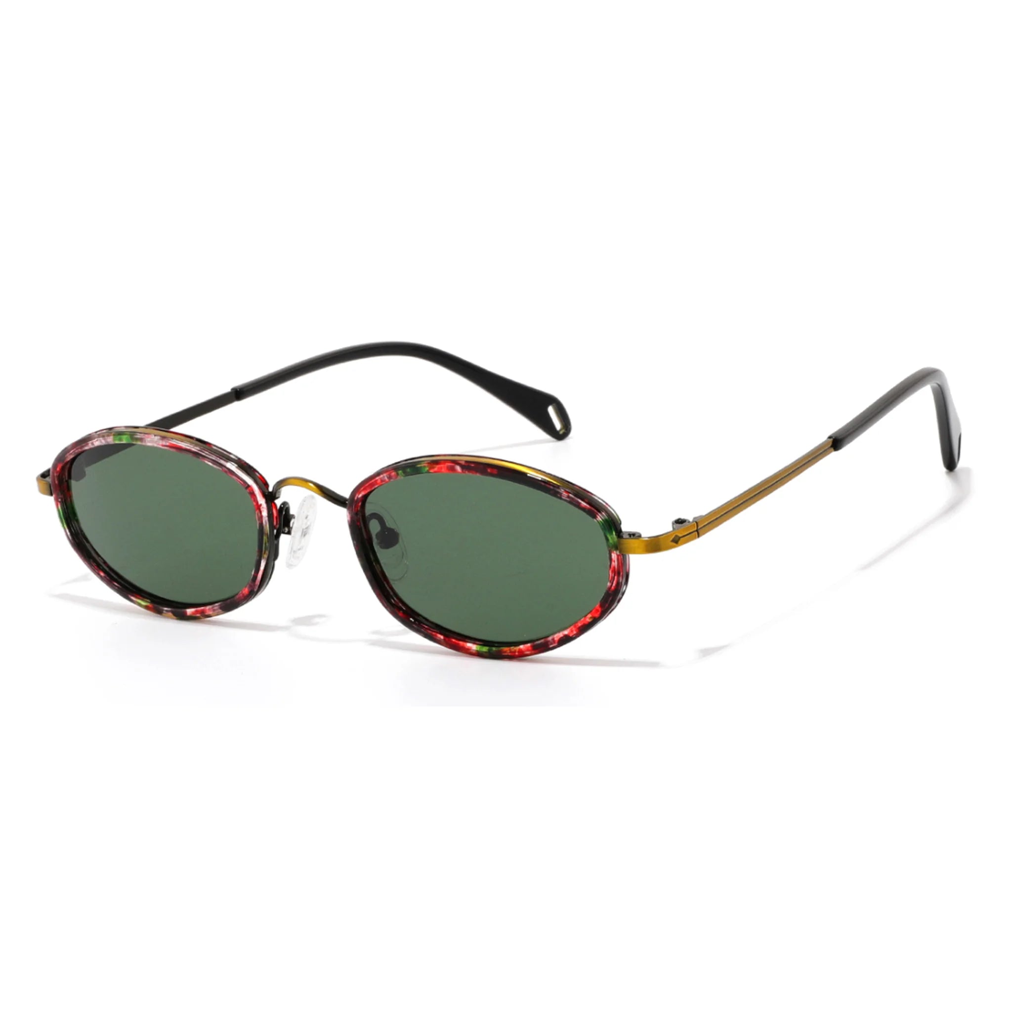 Gafas de sol ovaladas de acetato y metal JT-GLT9049 - Joyiris Eyewear