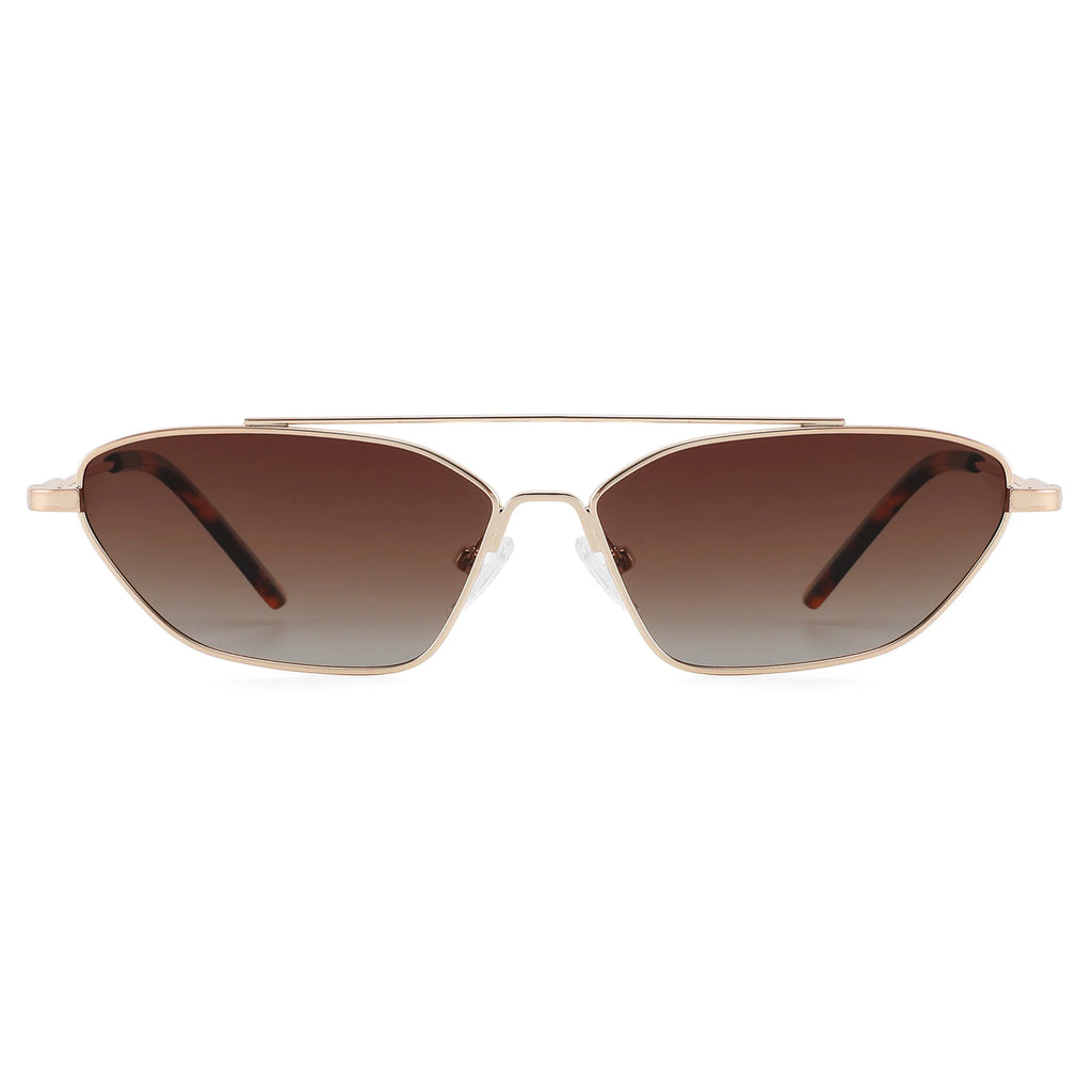 Gafas de sol geométricas de metal JT-GLT9054 - Joyiris Eyewear