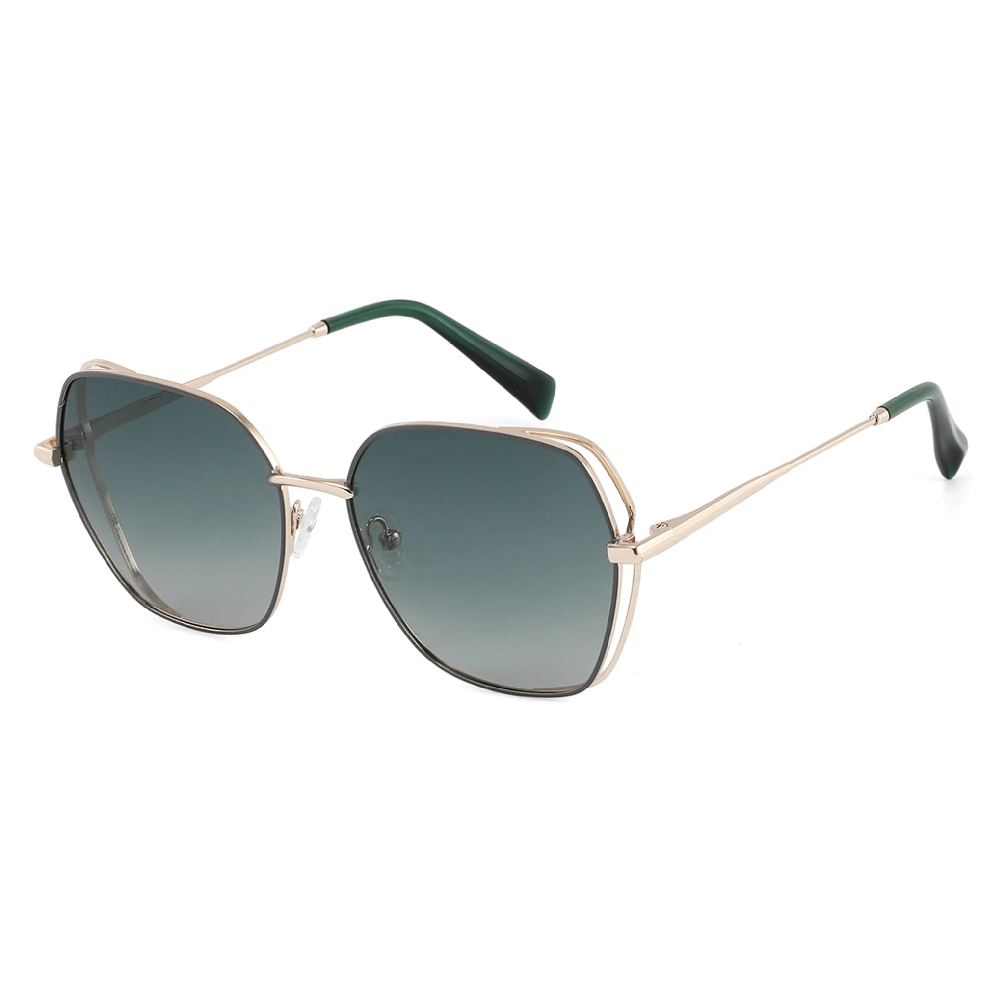 Gafas de sol geométricas de metal JT-GLT9063 - Joyiris Eyewear