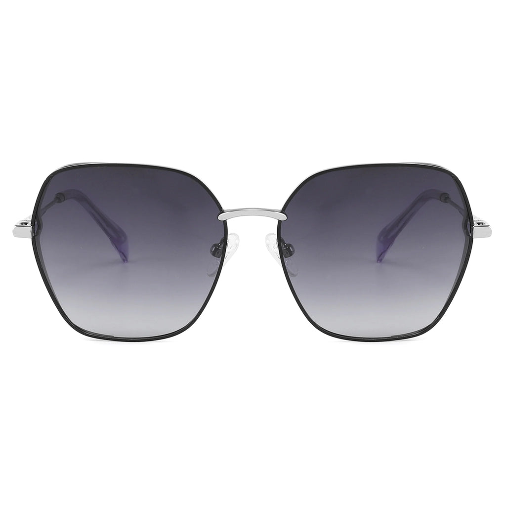 Gafas de sol geométricas de metal JT-GLT9063 - Joyiris Eyewear