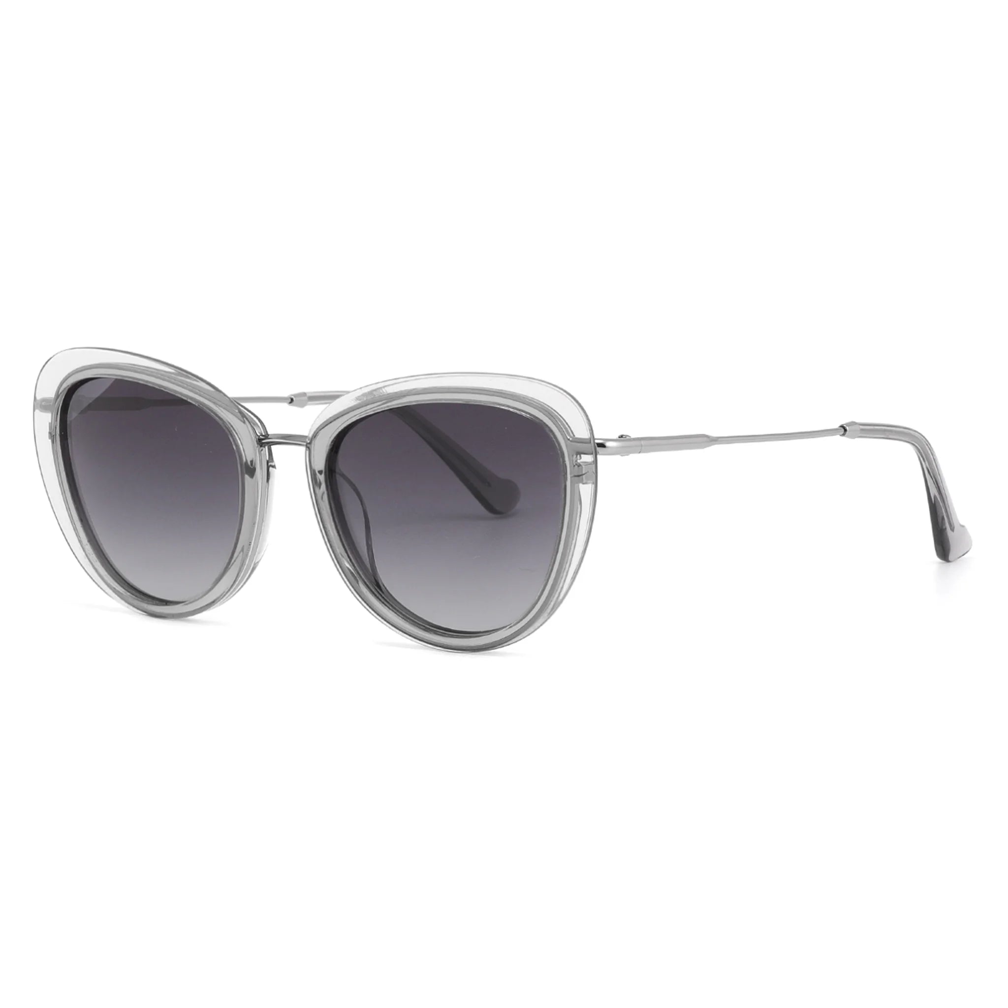 Gafas de sol estilo ojo de gato de acetato y metal JT-GLT9089 - Joyiris Eyewear