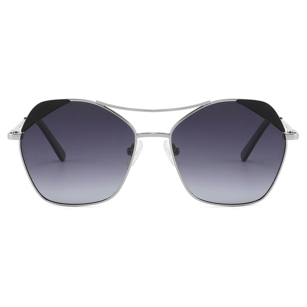 Gafas de sol geométricas de metal JT-GLT9091 - Joyiris Eyewear