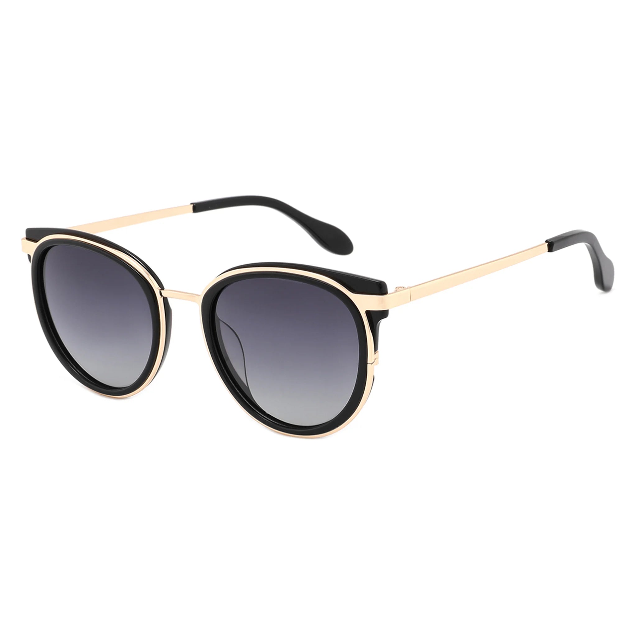 Gafas de sol estilo ojo de gato de acetato y metal JT-GLT9095 - Joyiris Eyewear