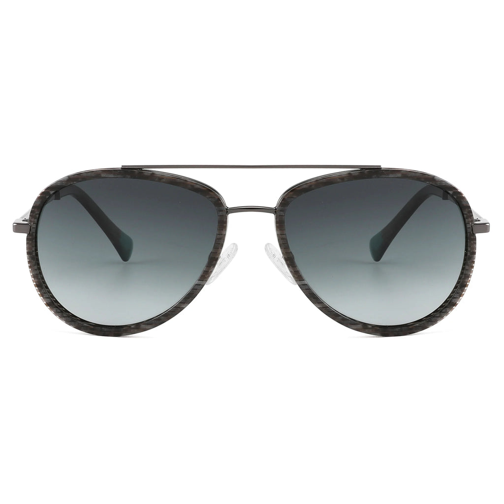 Gafas de sol ovaladas de acetato y metal JT-GLT9097 - Joyiris Eyewear