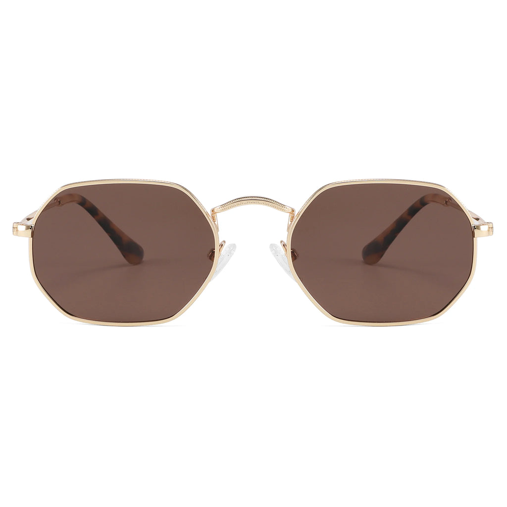 Gafas de sol geométricas de metal JT-GLT9107 - Joyiris Eyewear