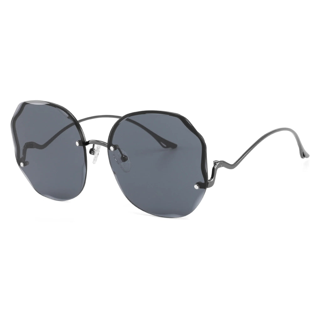 Gafas de sol geométricas de metal JT-GLT9111 - Joyiris Eyewear
