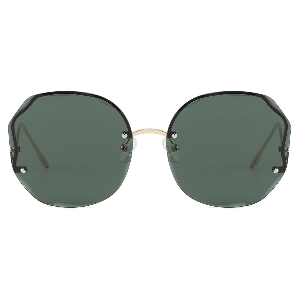 Gafas de sol geométricas de metal JT-GLT9111 - Joyiris Eyewear
