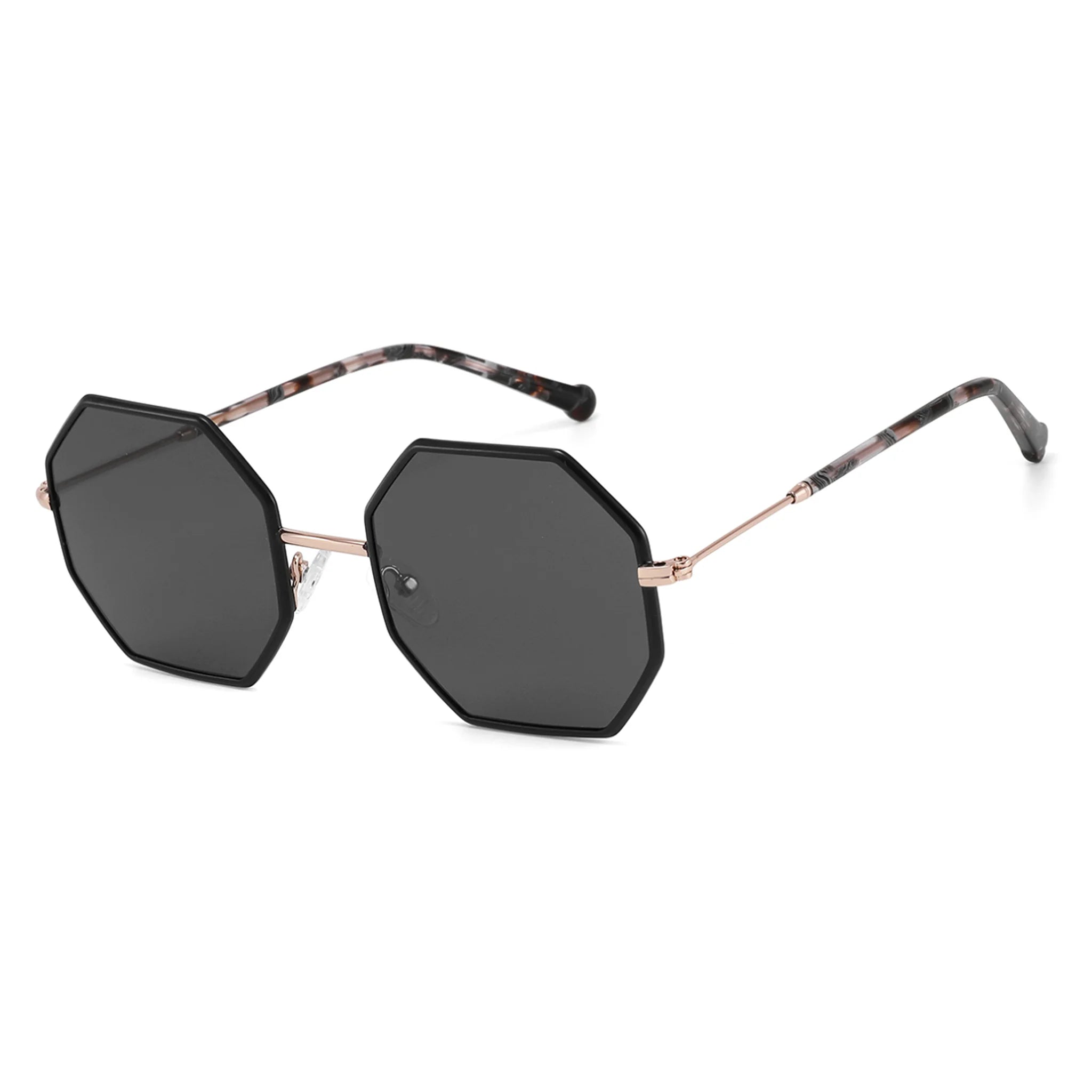 Gafas de sol geométricas de metal JT-GLT9143 - Joyiris Eyewear
