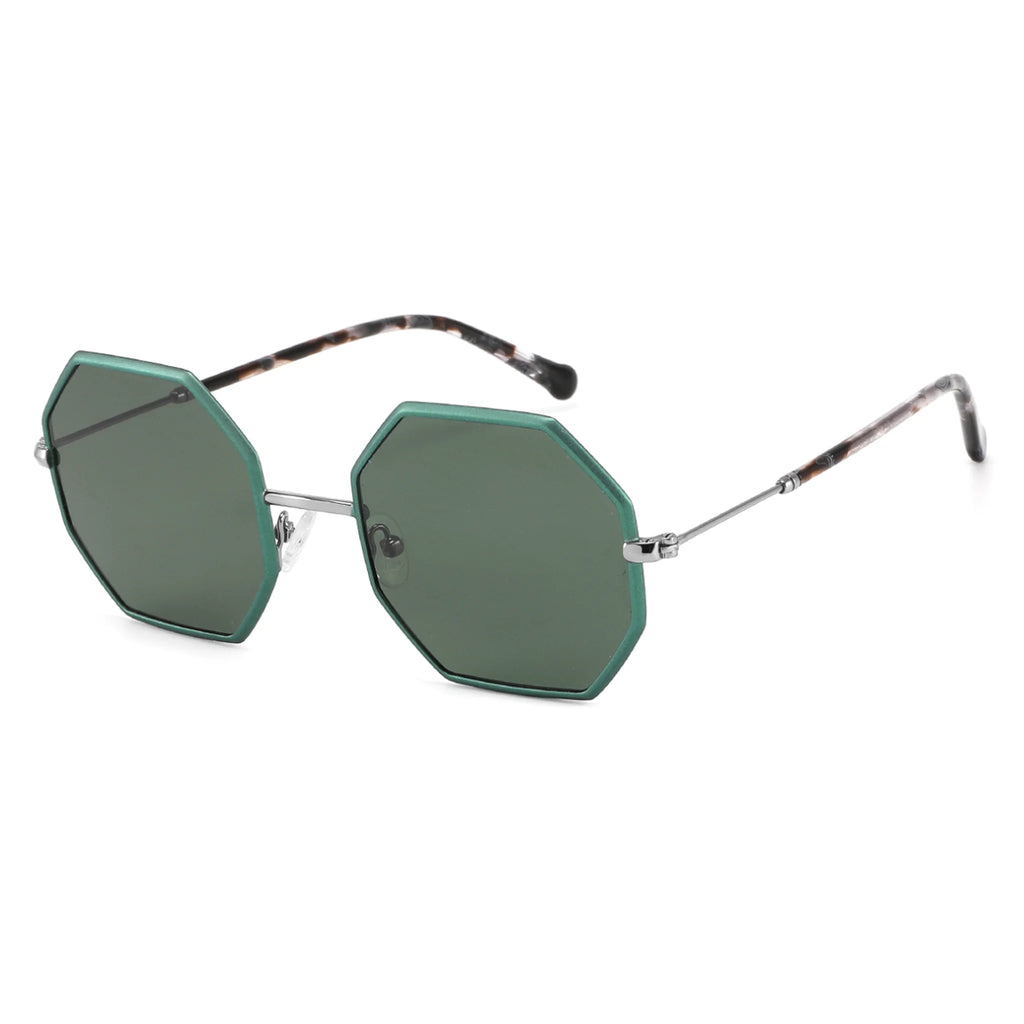 Gafas de sol geométricas de metal JT-GLT9143 - Joyiris Eyewear