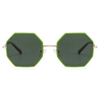 Gafas de sol geométricas de metal JT-GLT9143 - Joyiris Eyewear