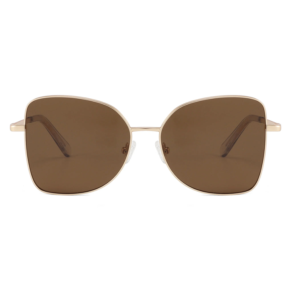 Gafas de sol geométricas de metal JT-GLT9154 - Joyiris Eyewear