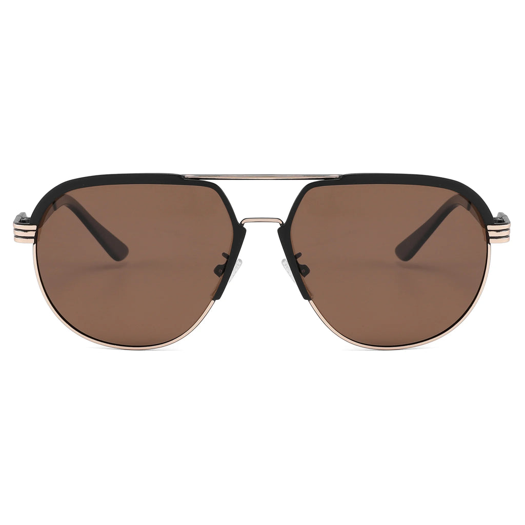 Gafas de sol ovaladas de metal JT-GLT9155 - Joyiris Eyewear