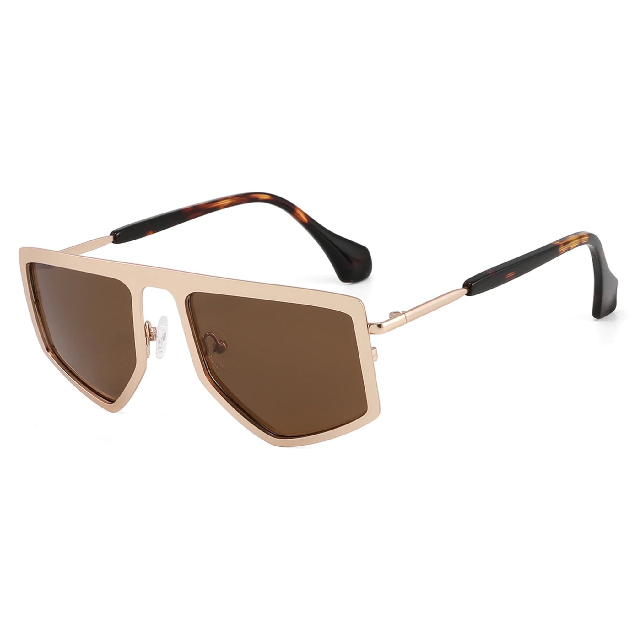 Gafas de sol geométricas de metal JT-GLT9157 - Joyiris Eyewear