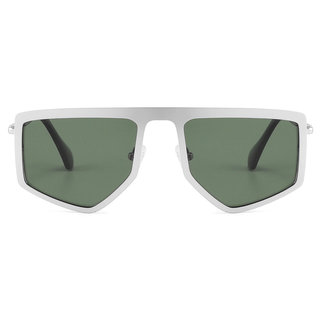 Gafas de sol geométricas de metal JT-GLT9157 - Joyiris Eyewear