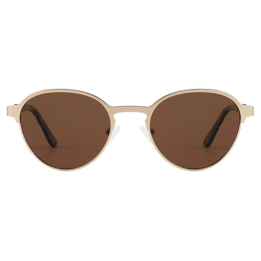 Gafas de sol redondas de metal JT-GLT9169 - Joyiris Eyewear