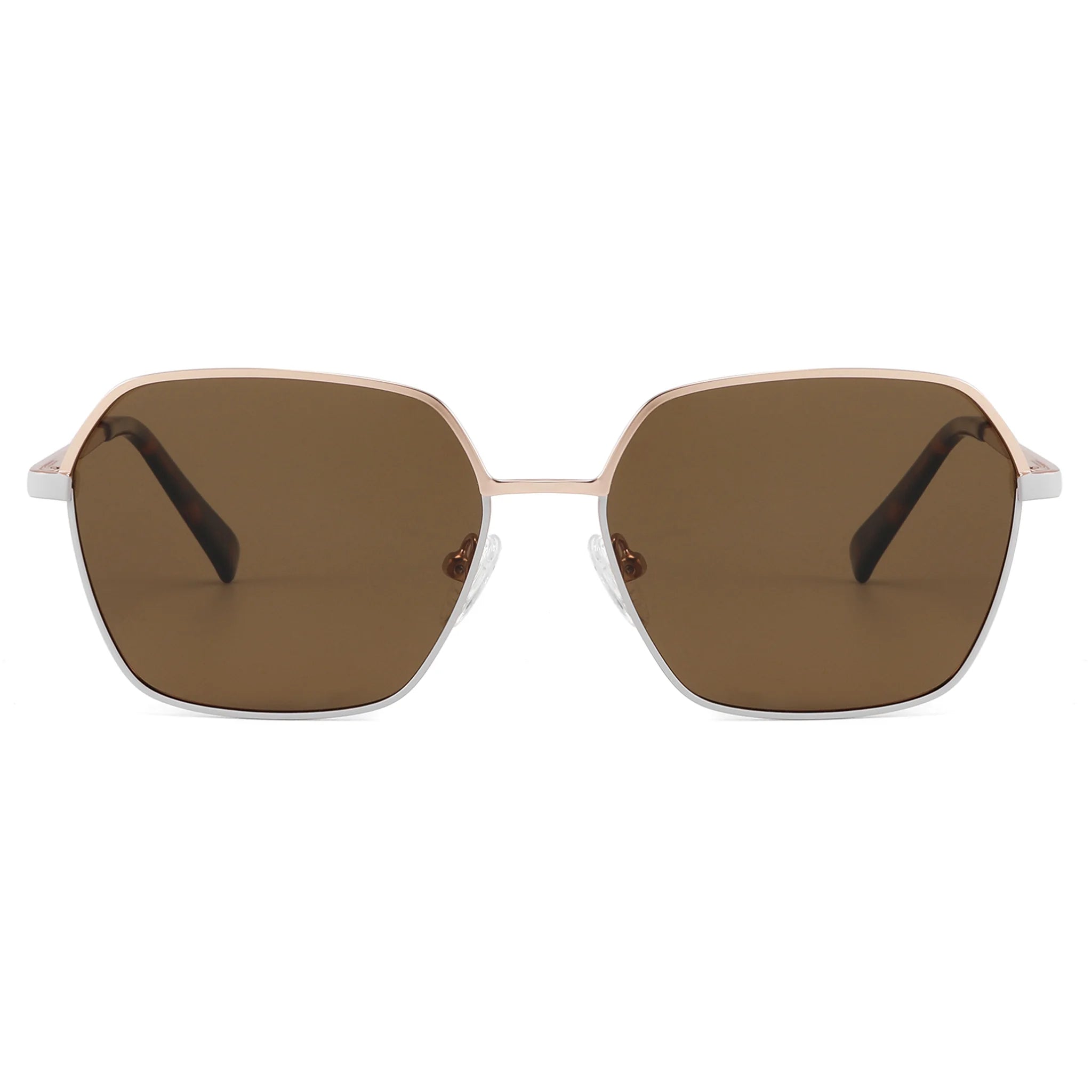 Gafas de sol geométricas de metal JT-GLT9190 - Joyiris Eyewear