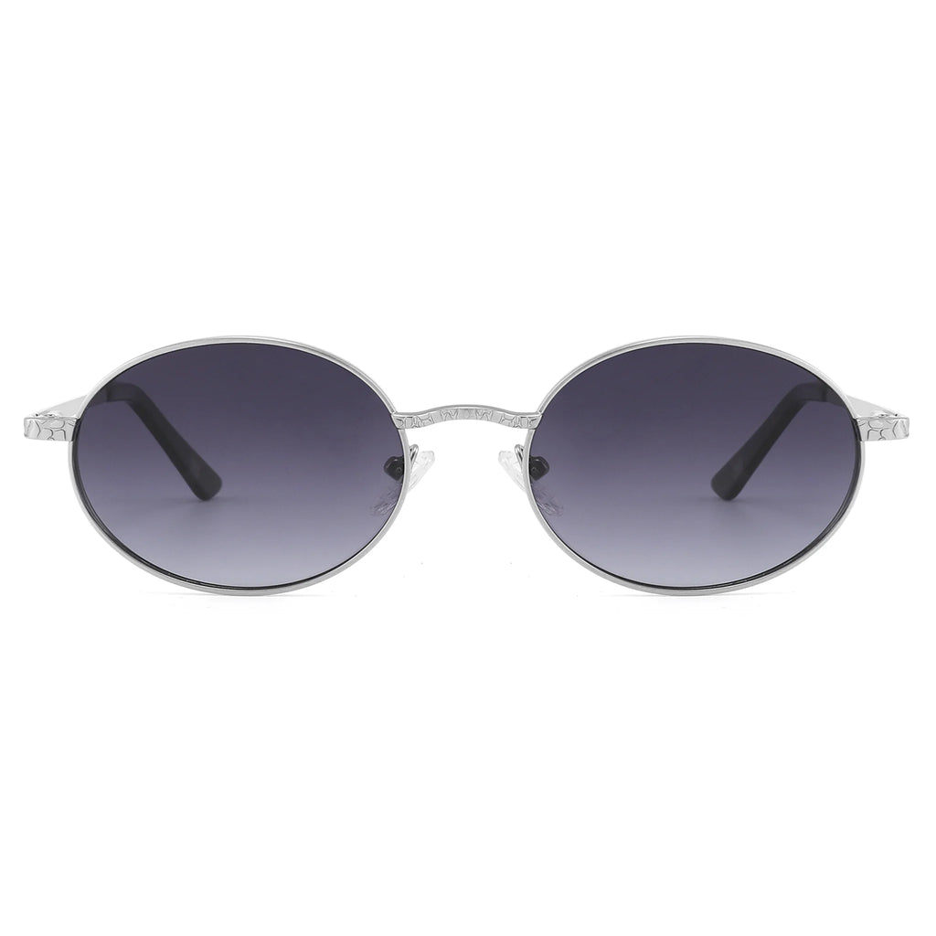 Gafas de sol ovaladas de metal JT-GLT9197 - Joyiris Eyewear