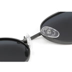 Gafas de sol ovaladas de metal JT-GLT9197 - Joyiris Eyewear