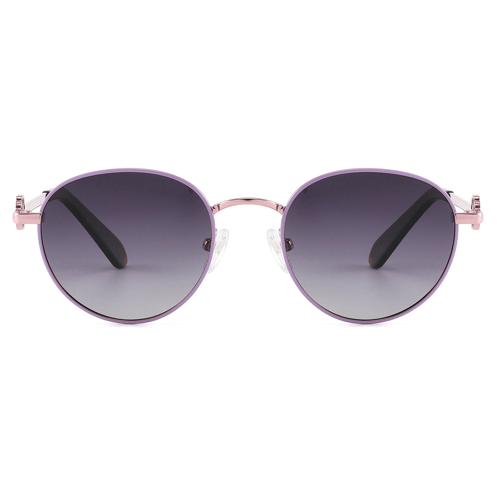 Gafas de sol redondas de metal JT-GLT9213 - Joyiris Eyewear