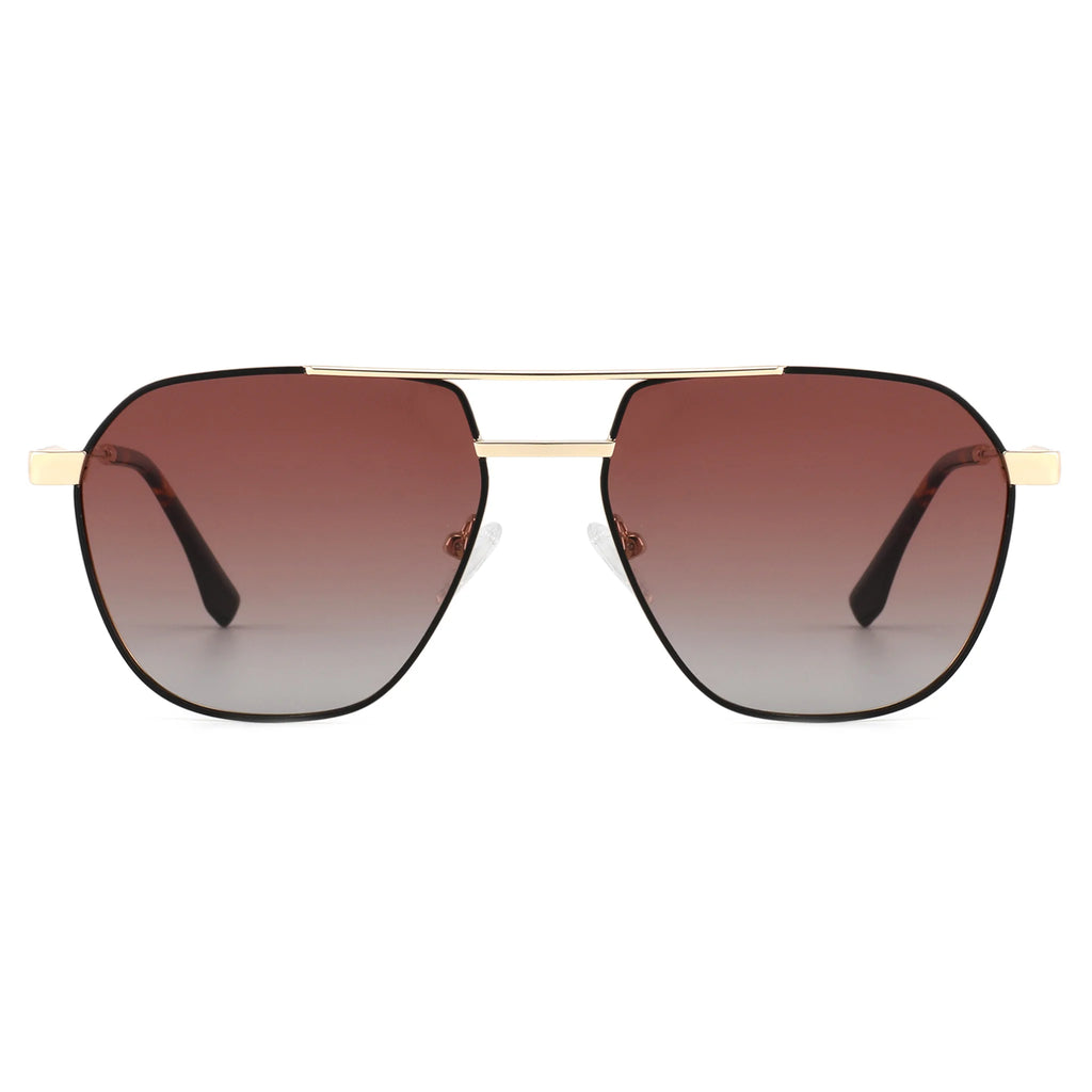 Gafas de sol geométricas de metal JT-GLT9214 - Joyiris Eyewear