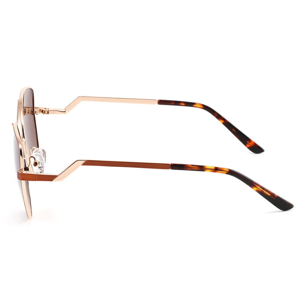 Gafas de sol ovaladas de metal JT-GLT9216 - Joyiris Eyewear