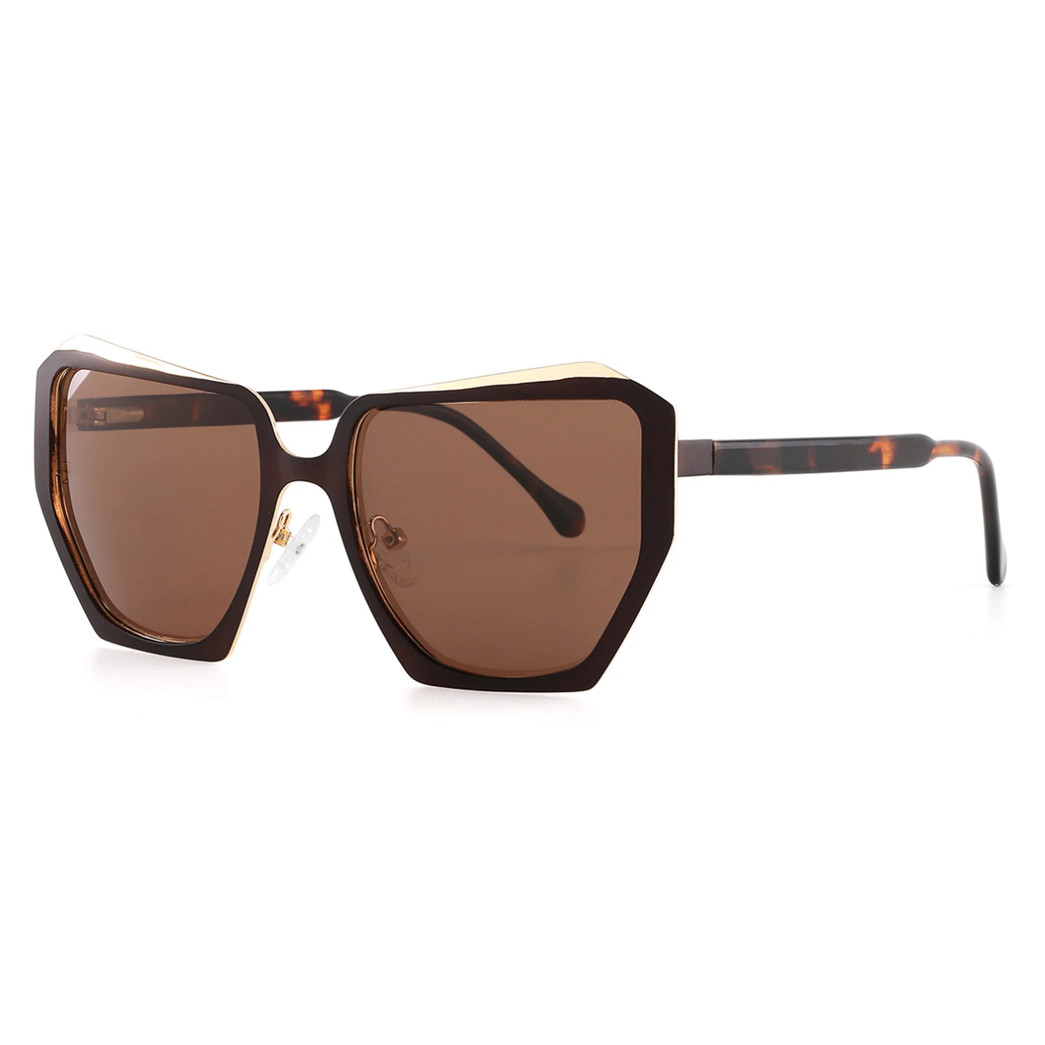 Gafas de sol geométricas de metal JT-GLT9218 - Joyiris Eyewear