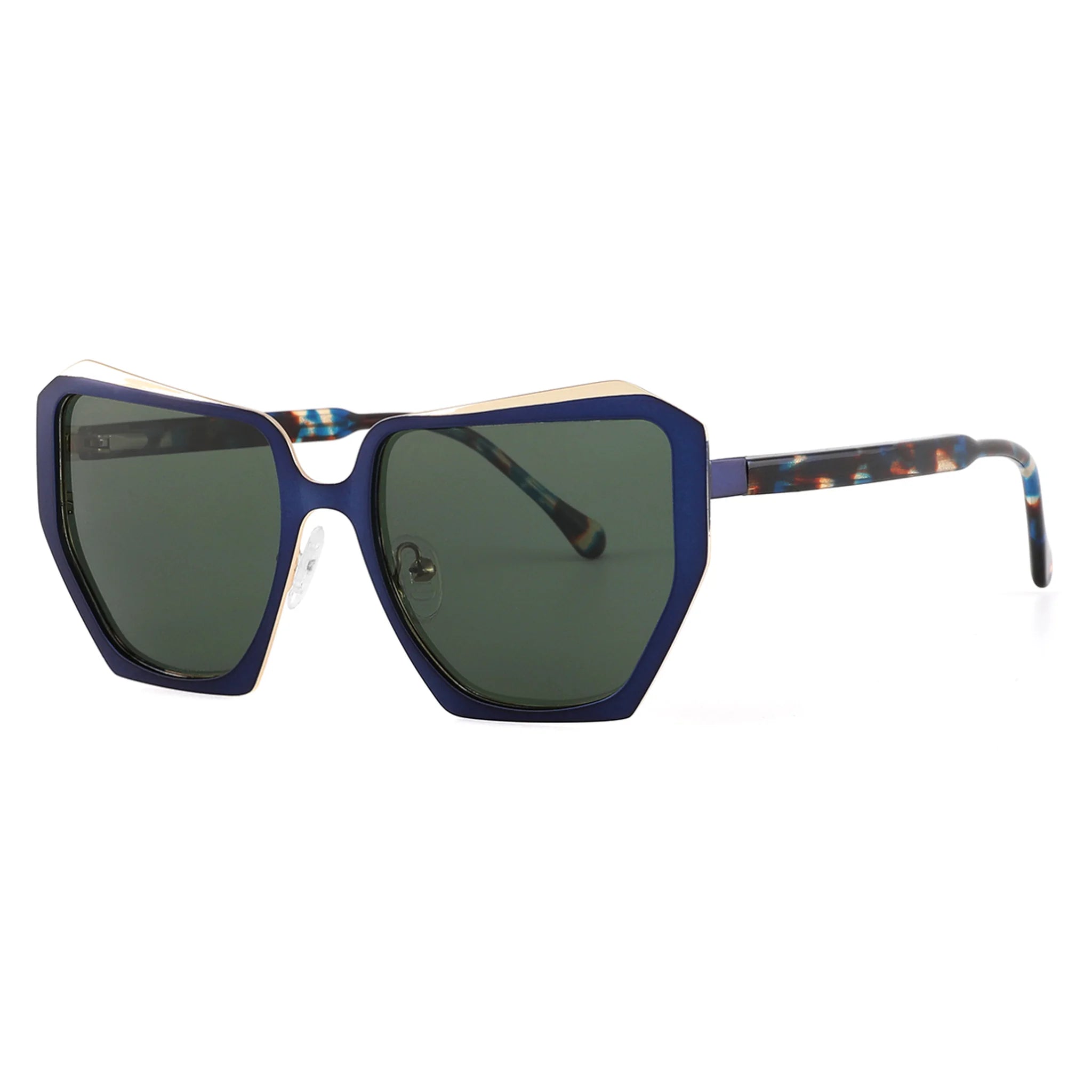 Gafas de sol geométricas de metal JT-GLT9218 - Joyiris Eyewear