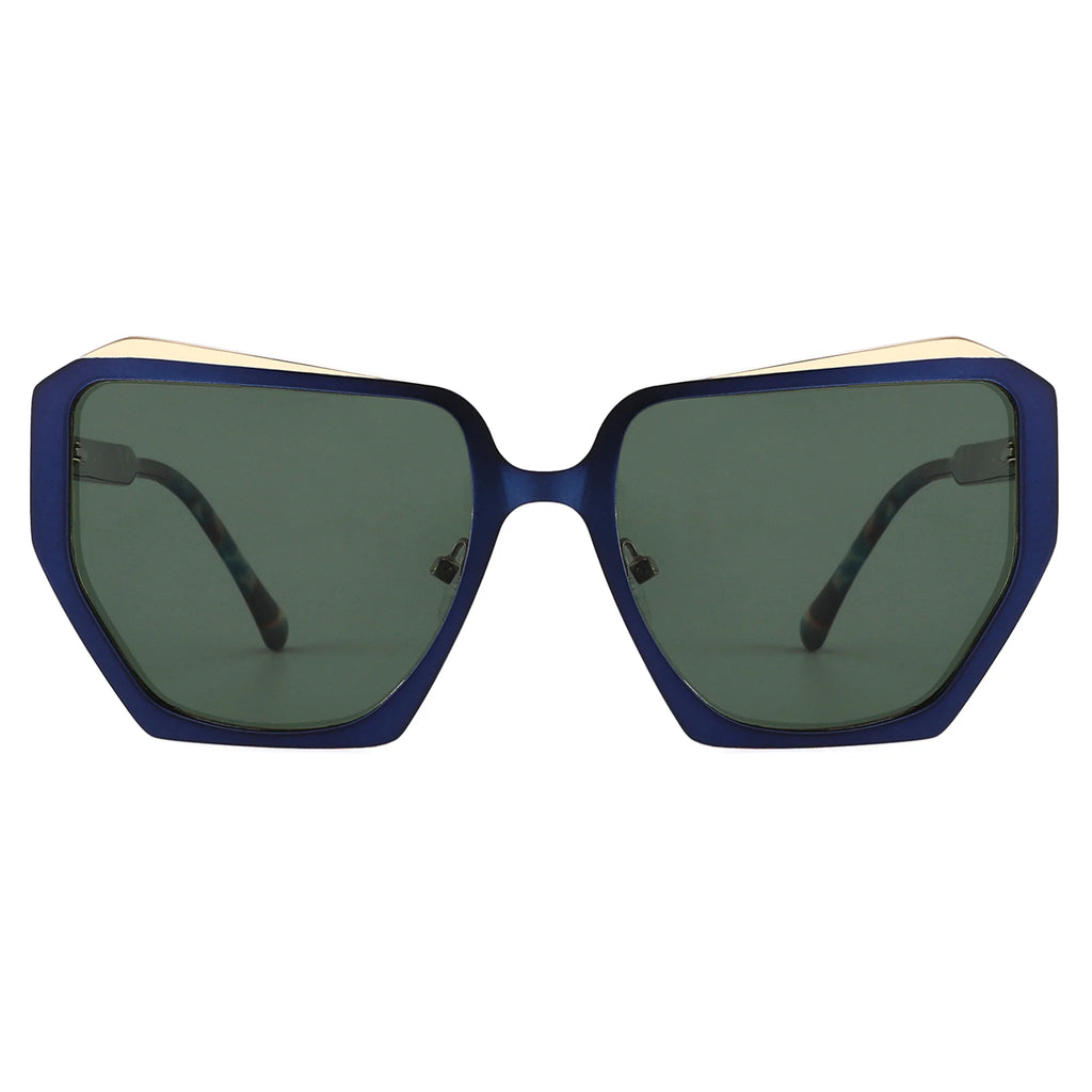 Gafas de sol geométricas de metal JT-GLT9218 - Joyiris Eyewear