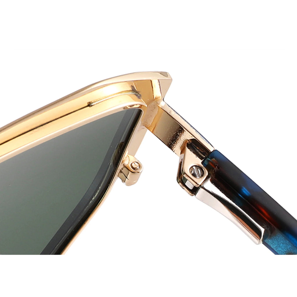 Gafas de sol geométricas de metal JT-GLT9218 - Joyiris Eyewear