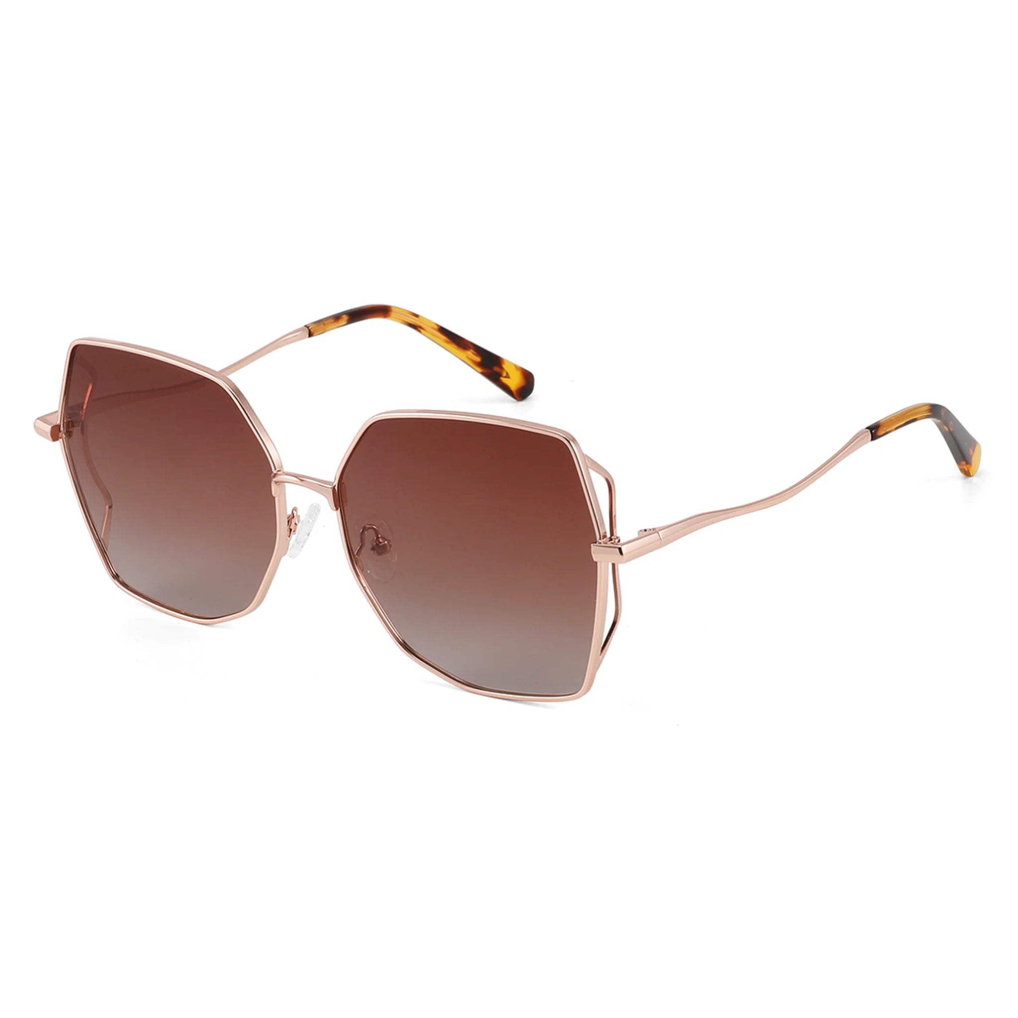 Gafas de sol geométricas de metal JT-GLT9221 - Joyiris Eyewear