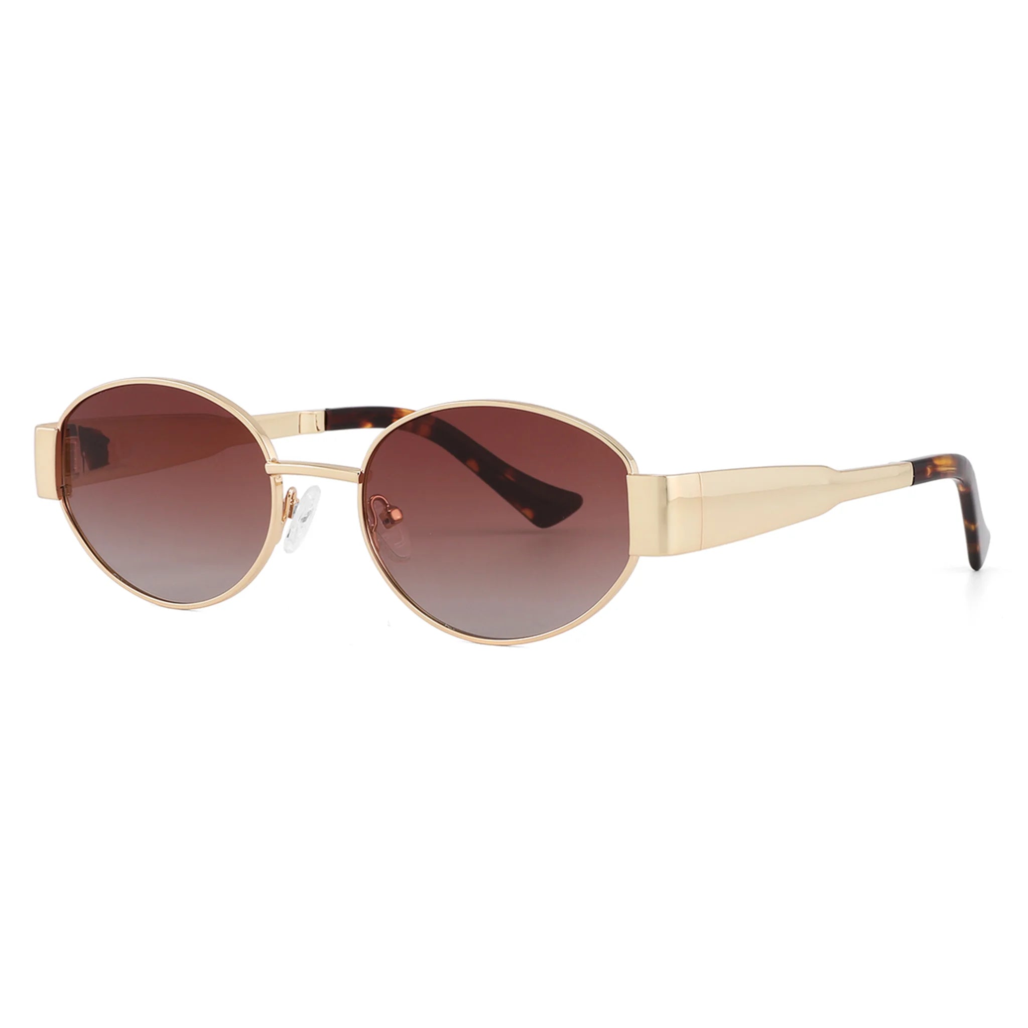 Gafas de sol ovaladas de metal JT-GLT9240 - Joyiris Eyewear