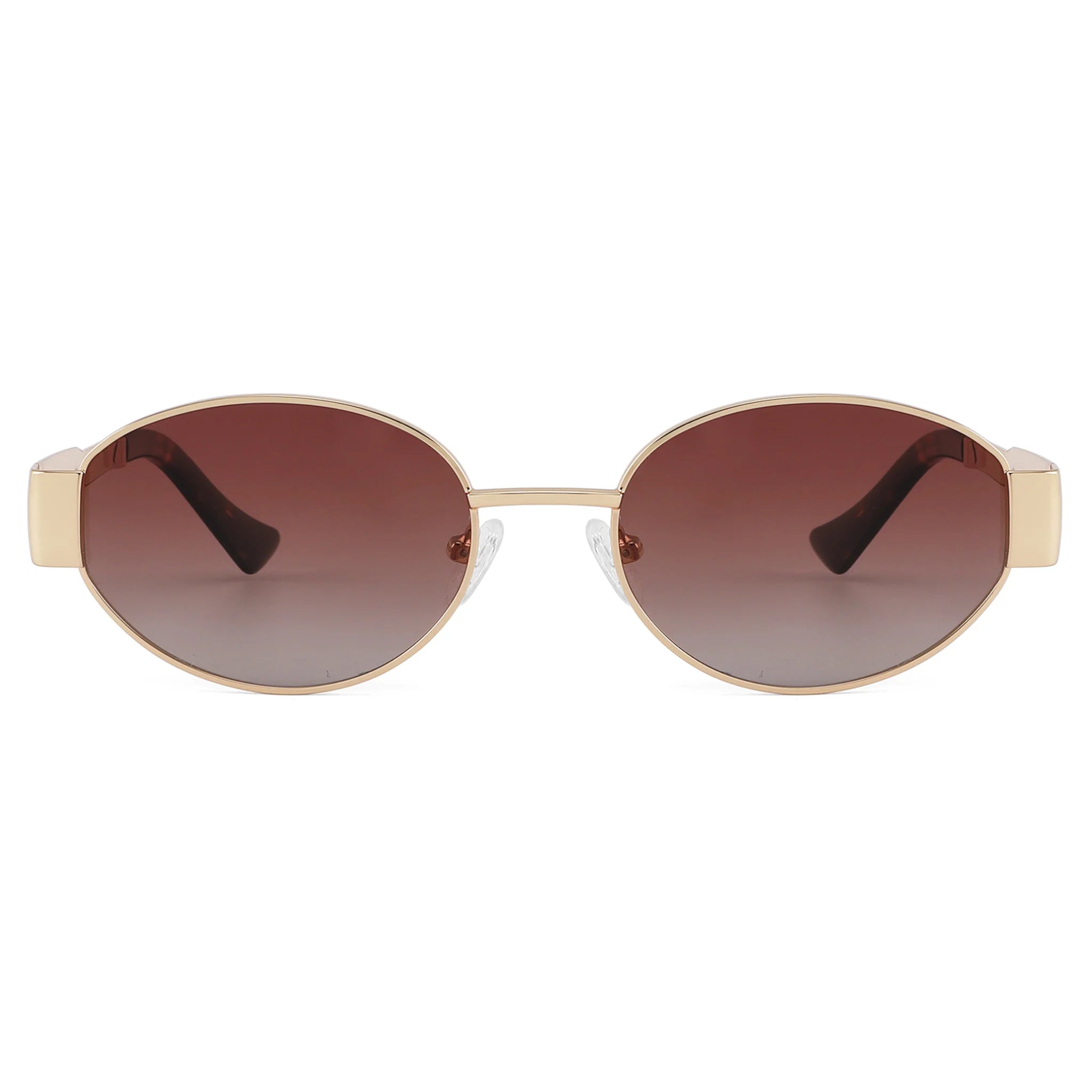 Gafas de sol ovaladas de metal JT-GLT9240 - Joyiris Eyewear
