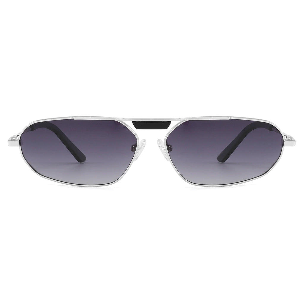 Gafas de sol geométricas de metal JT-GLT9247 - Joyiris Eyewear
