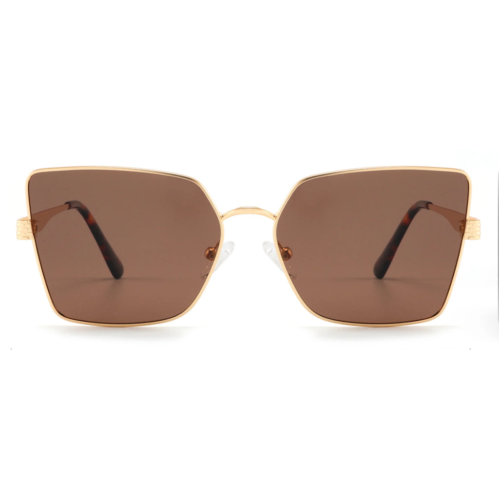 Gafas de sol geométricas de metal JT-GLT9248 - Joyiris Eyewear