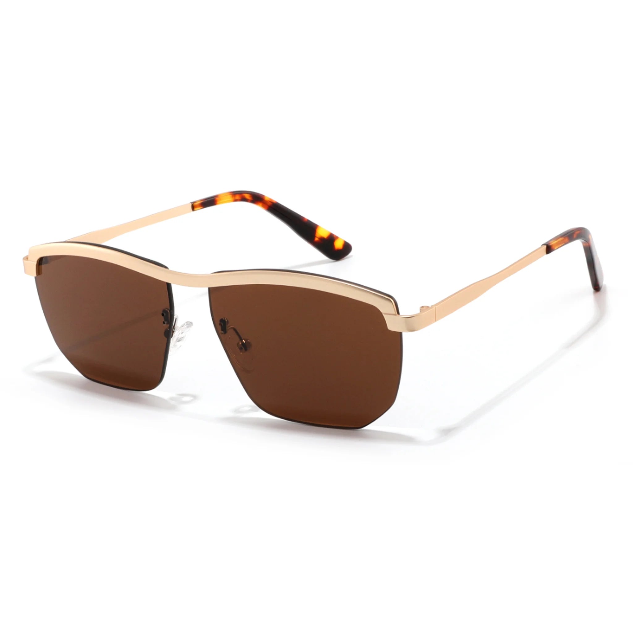 Gafas de sol geométricas de metal JT-GLT9256 - Joyiris Eyewear