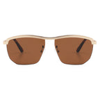 Gafas de sol geométricas de metal JT-GLT9256 - Joyiris Eyewear