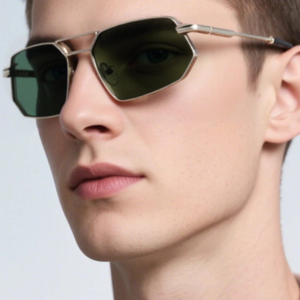 Gafas de sol geométricas de metal JT-GLT9280 - Joyiris Eyewear
