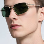Gafas de sol geométricas de metal JT-GLT9280 - Joyiris Eyewear