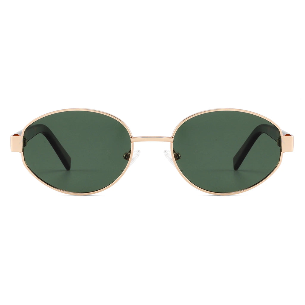 Gafas de sol ovaladas de metal JT-GLT9285 - Joyiris Eyewear