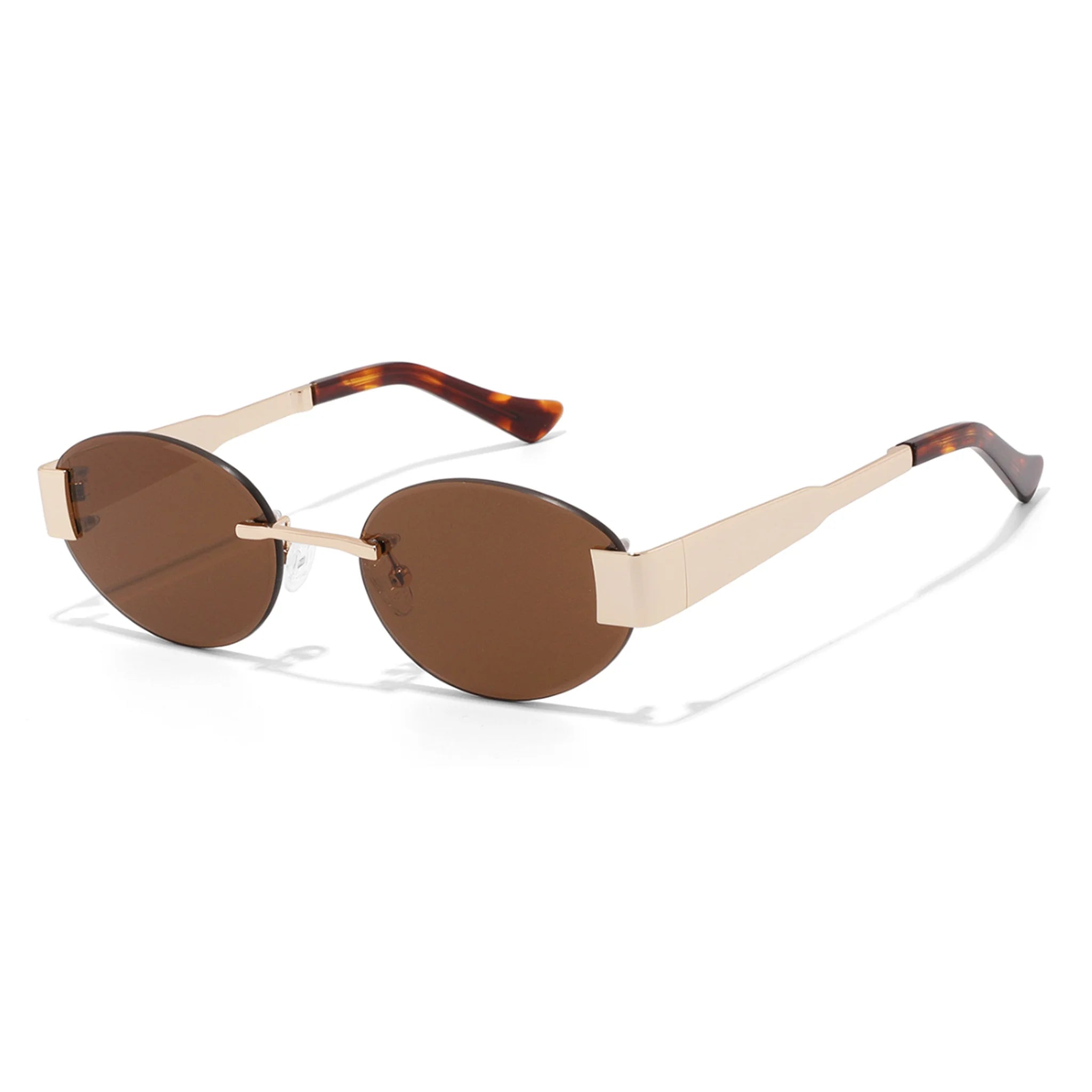 Gafas de sol ovaladas de metal JT-GLT9288 - Joyiris Eyewear