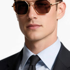 Gafas de sol geométricas de metal JT-GLT9303 - Joyiris Eyewear