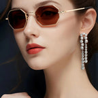 Gafas de sol geométricas de metal JT-GLT9311 - Joyiris Eyewear