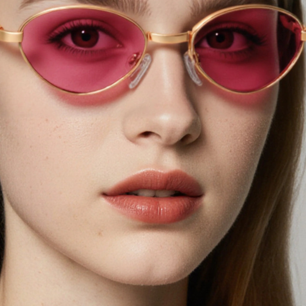 Gafas de sol ovaladas de metal JT-GLT9317 - Joyiris Eyewear