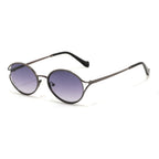 Gafas de sol ovaladas de metal JT-GLT9320 - Joyiris Eyewear