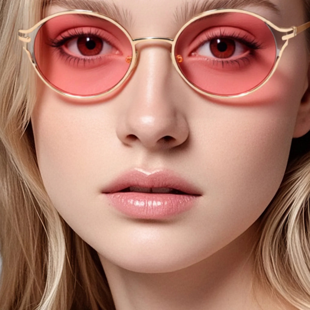 Gafas de sol ovaladas de metal JT-GLT9320 - Joyiris Eyewear