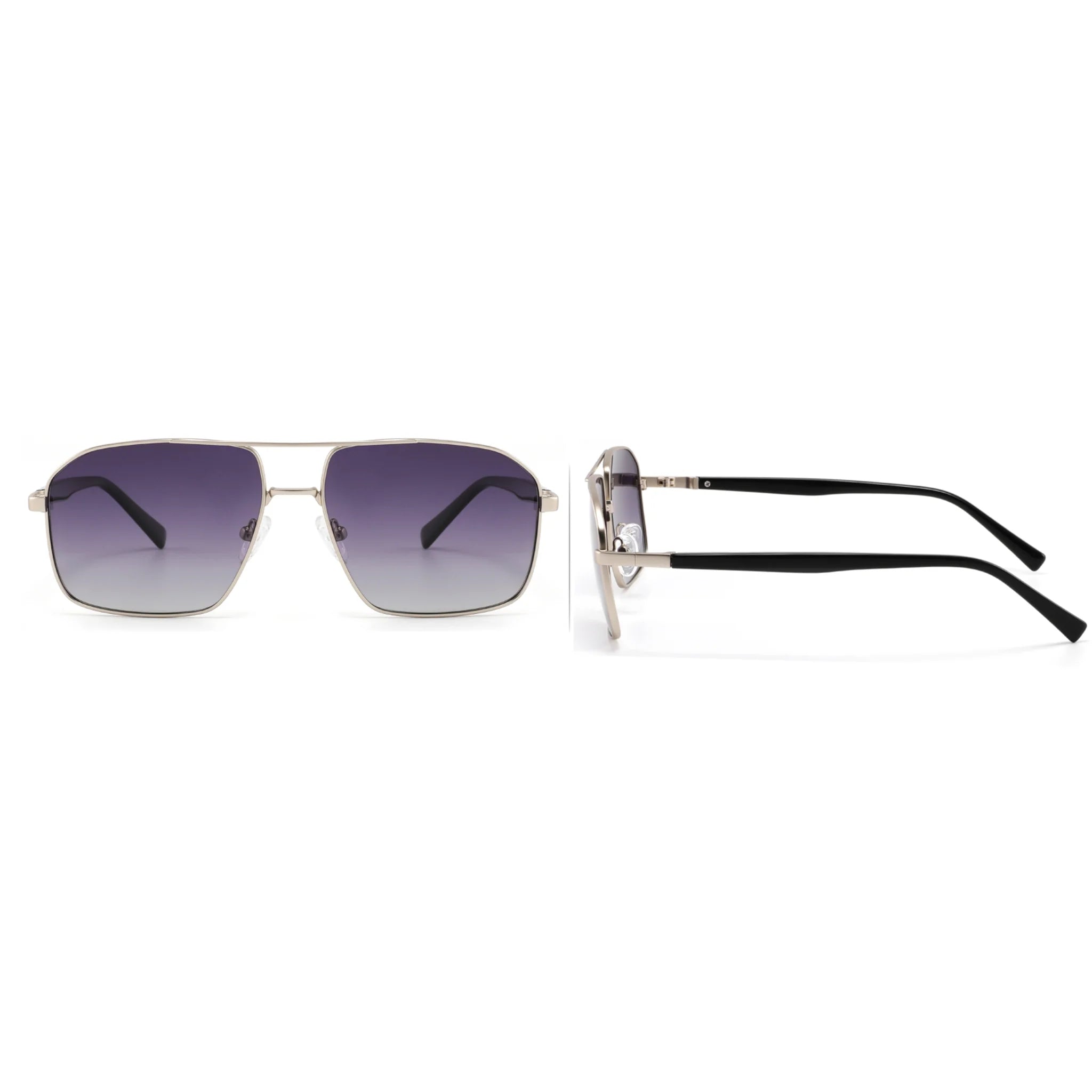 Gafas de sol geométricas de metal JT-GLT9322 - Joyiris Eyewear