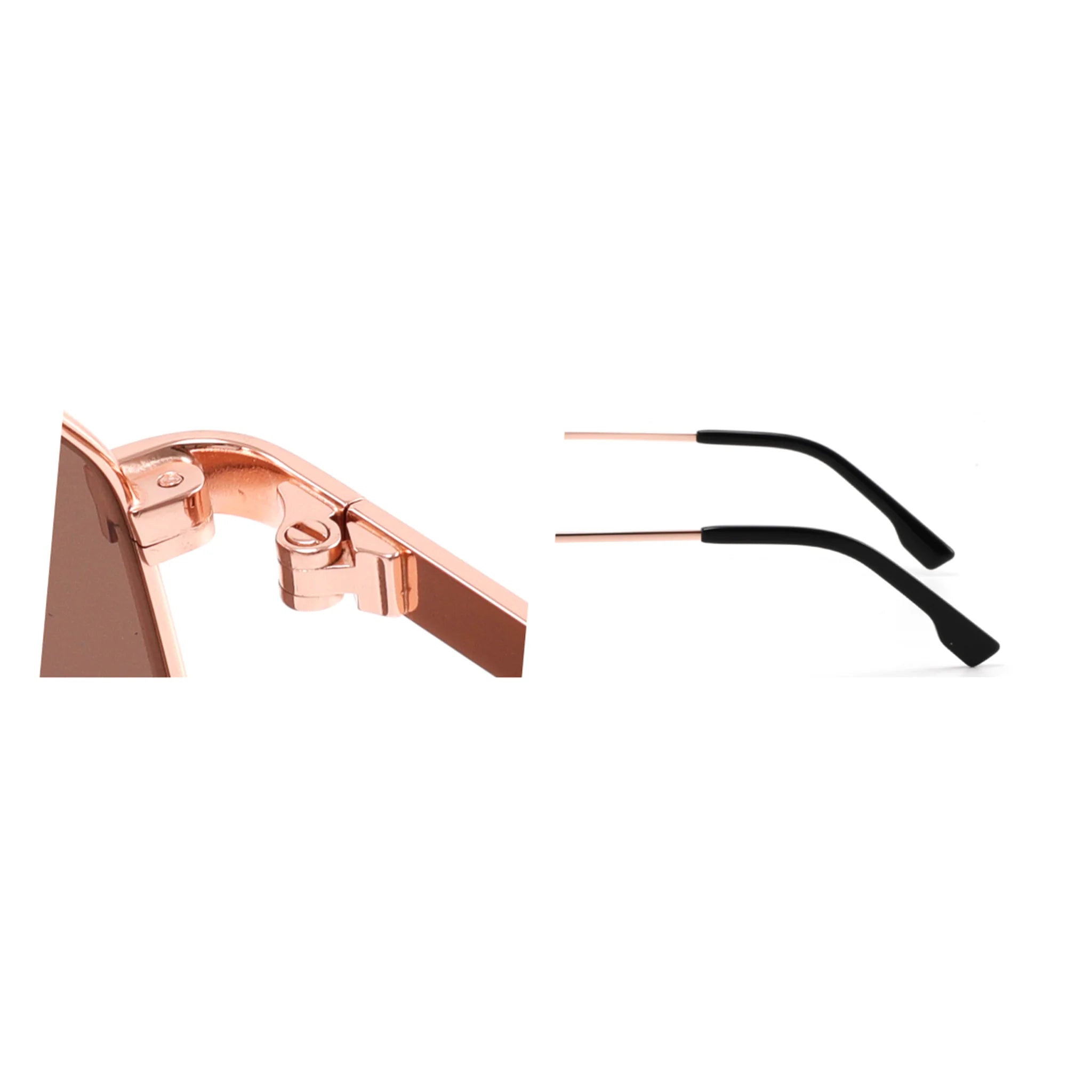 Gafas de sol geométricas de metal JT-GLT9325 - Joyiris Eyewear