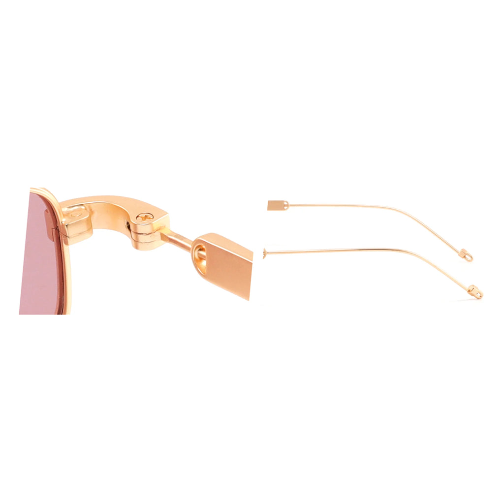 Gafas de sol geométricas de metal JT-GLT9326 - Joyiris Eyewear