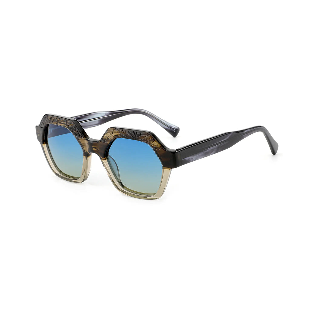 Fabricante de gafas de acetato geométrico JY-96185 - Joyiris