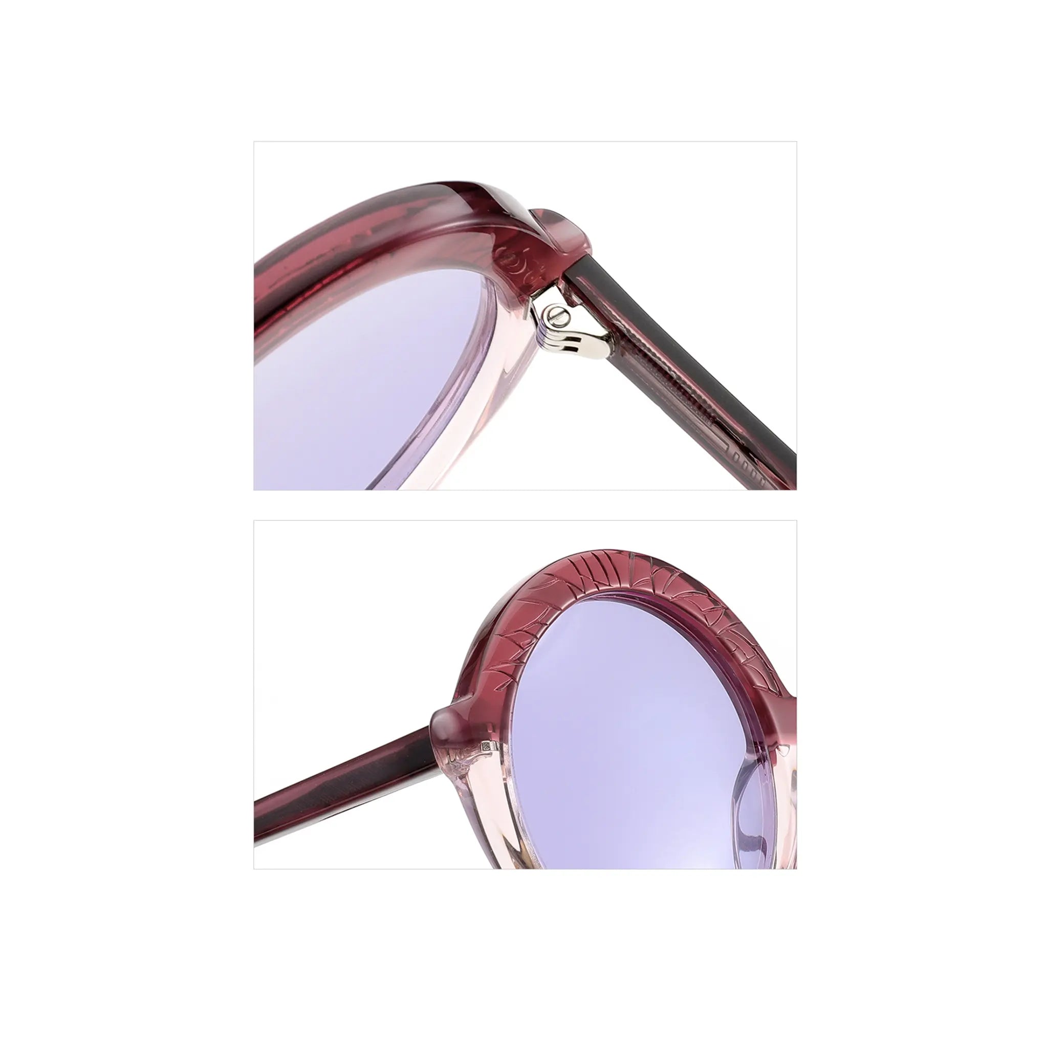 Fabricante de gafas redondas de acetato JY-96186 - Joyiris